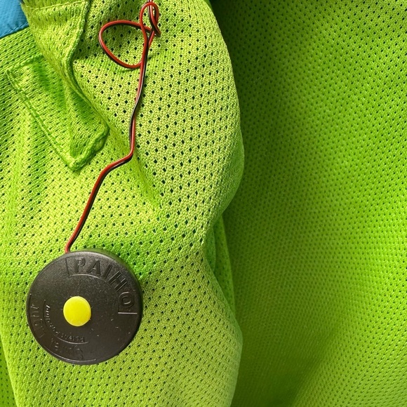 Women’s Vintage ASICS Windbreaker Jacket GT-Series1993 On Arm Size Medium Blue - Picture 6 of 11